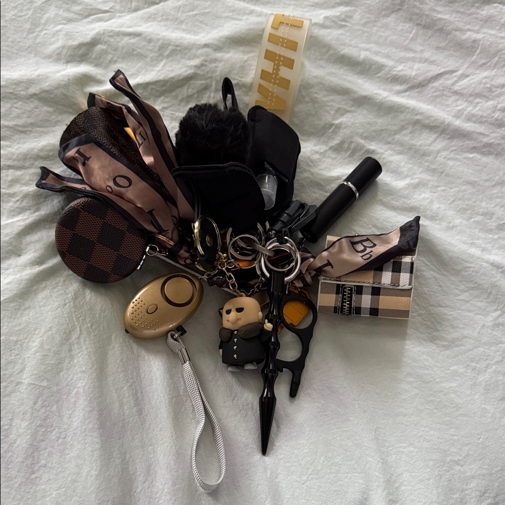 Stylish Keychain Accessory Set